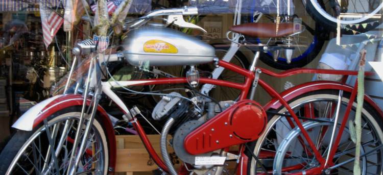 Corning Bike Works on Historic Market Street in Corning's Gaffer District